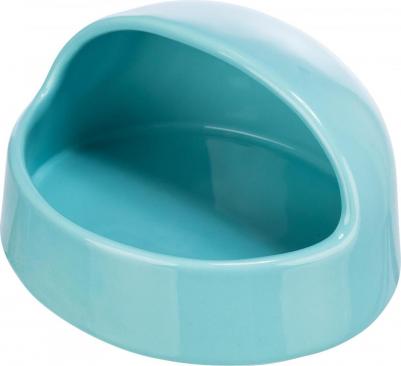 Купалка для мышей и хомяков бирюзовый, керамика 16 х 14 х 9 см