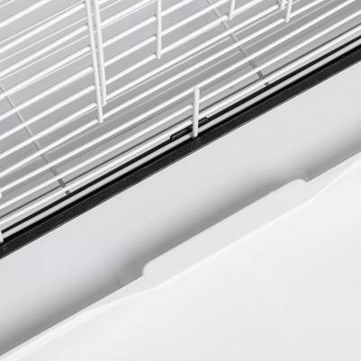 Клетка для птиц, 52х41,5х71,5 см, белая – фото 3