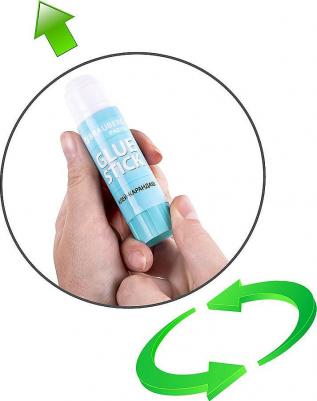 Клей-карандаш 15 г, 4 штуки, PVP основа – фото 1