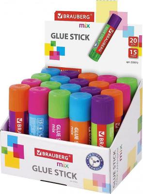 Клей-карандаш MIX, 15 г, PVP основа, 229072 – фото 8