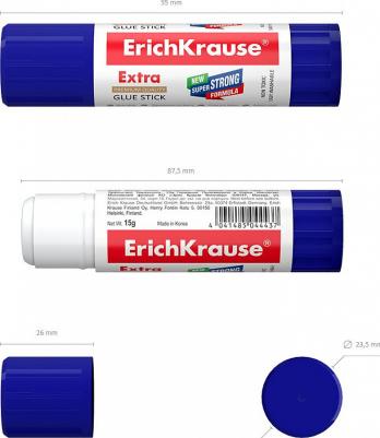 Клей-карандаш, 15 г, 4443 – фото 1