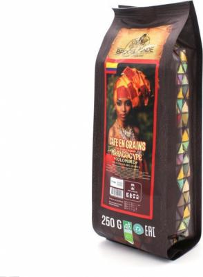 Кофе зерновой Броселианд Марагаджип Колумбия 250 грамм