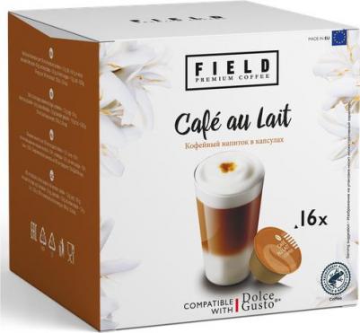 Кофе в капсулах FDG Cafe au Lait, кофе, натуральный, интенсивность 6, 16 порций, 16 кап. в уп – фото 1