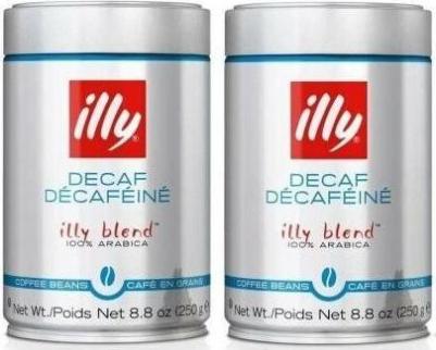 Кофе в зернах Decaf без кофеина железная банка, 2 шт по 250 г – фото 1