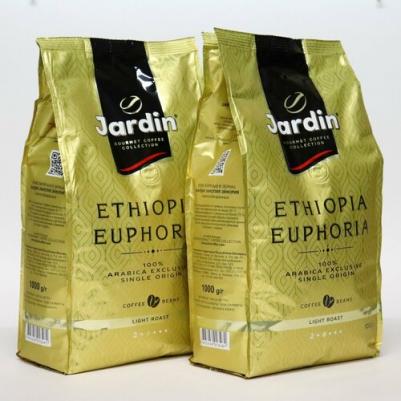 Кофе в зернах Ethiopia Euphoria, 1 кг х 2 шт