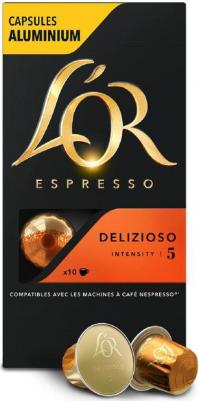 Капсулы для кофемашин Delizioso Espresso (10 штук в упаковке) – фото 3
