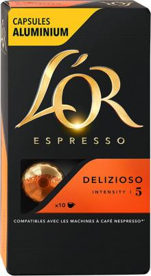 Капсулы Espresso Delizioso для кофемашин Nespresso 10 капсул – фото 1