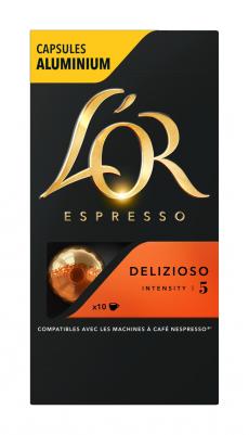 Капсулы Espresso Delizioso для кофемашин Nespresso 10 капсул – фото 2