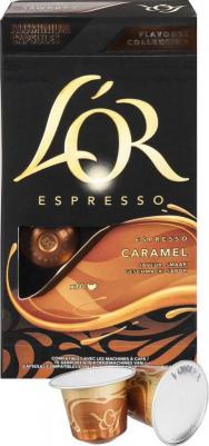 Кофе в капсулах Espresso Caramel с ароматом карамели, 10 шт