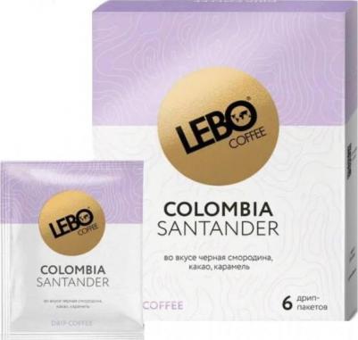 Кофе в дрип-пакетах Mono Colombia молотый, 6 шт – фото 2