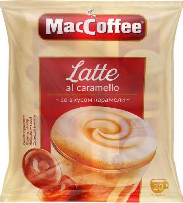 Напиток Latte кофейный растворимый 3 в 1 со вкусом карамели 20 штук 22 г