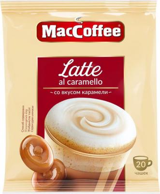 Напиток Latte кофейный растворимый 3 в 1 со вкусом карамели 20 штук 22 г – фото 5