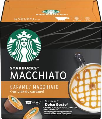 Кофе в капсулах для кофемашин Caramel Macchiato (12 штук в упаковке)