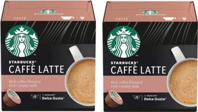 Кофе в капсулах Dolce Gusto CAFFE LATTE, 12 капсул
