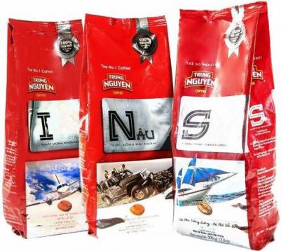 Кофе молотый -, "I", "S", "Nau" 500 гр набор 3 шт