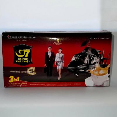 Кофе растворимый G7 Instant Coffee 3 в 1, 21 х 16г