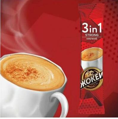 3 в 1 растворимый кофе крепкий с сахаром и сливками, 50 шт – фото 4