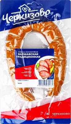 Колбаса полукопченая Варшавская Традиционная 350 г – фото 1