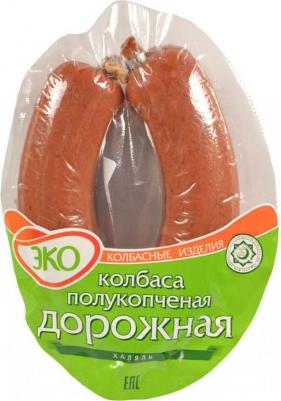 Колбаса полукопченая Дорожная Халяль, 300 г – фото 1