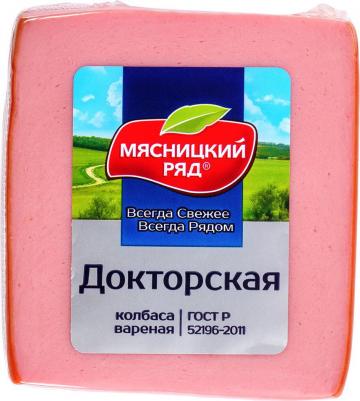 Колбаса вареная Докторская ГОСТ, 400 г