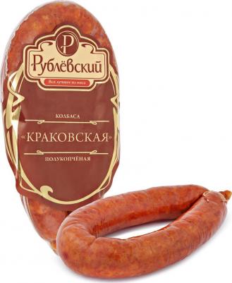 Колбаса полукопченая Краковская, 350 г – фото 14