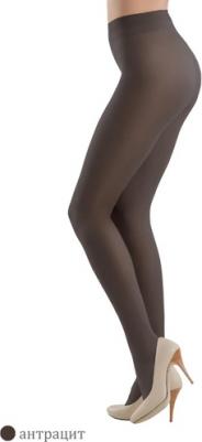 Колготки Episode, 80 den, с ластовицей, без шортиков, размер 2, серый – фото 5