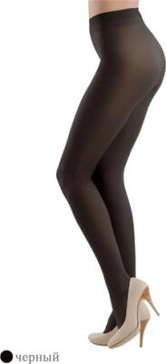 Колготки Episode, 80 den, с ластовицей, без шортиков, размер 3, черный – фото 1
