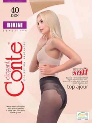 Колготки женские Conte BIKINI 40 телесные 2 – фото 1
