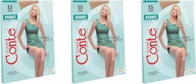 Колготки женские NUANCE 15 den р.2, nat – фото 6