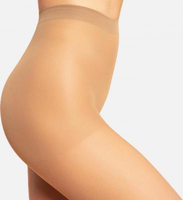 Колготки, 15 den, с шортиками, размер 5, бежевый – фото 3