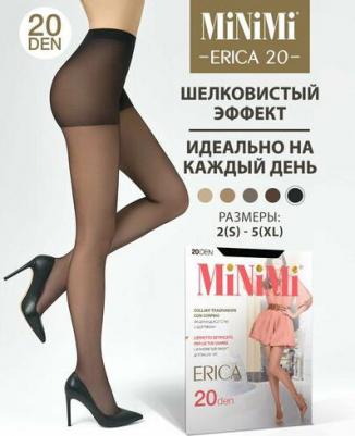 Колготки женские Erica 20 nero, р 4 – фото 3