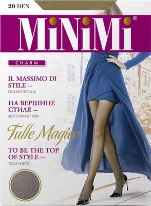 Колготки женские TULLE MAGICO бежевые 4 (L)