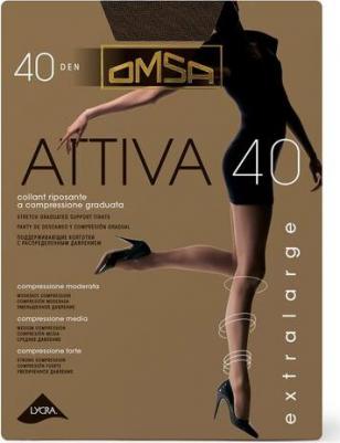 Колготки женские ATTIVA коричневые 6 (XXL) 8308583834329 – фото 2