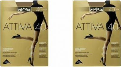 Колготки женские ATTIVA коричневые 6 (XXL) 8308583834329 – фото 3