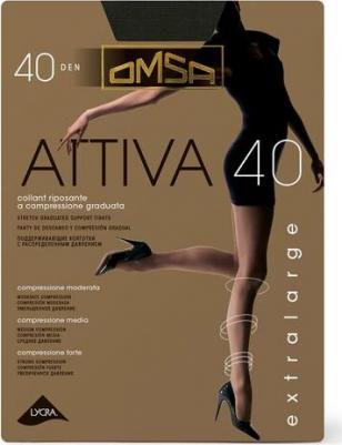 Колготки женские ATTIVA серые 6 (XXL) – фото 4