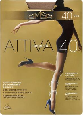 Колготки женские ATTIVA телесные 5 (XL) – фото 3