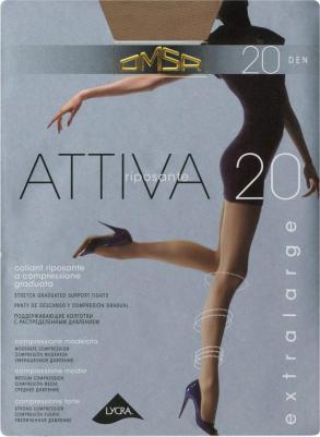 Колготки женские ATTIVA телесные 6 (XXL) 8308583876220 – фото 1