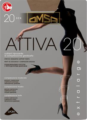 Колготки женские ATTIVA телесные 6 (XXL) 8308583876220 – фото 2