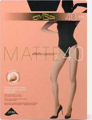 Колготки женские MATTE 40 черные 2 (S) – фото 3
