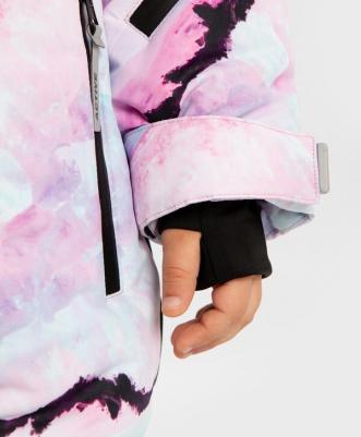 Комбинезон зимний непромокаемый с капюшоном мультицвет, 110, 224BBGA6502 – фото 5