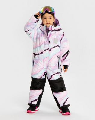 Комбинезон зимний непромокаемый с капюшоном мультицвет, 116, 224BBGA6502