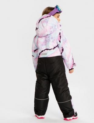 Комбинезон зимний непромокаемый с капюшоном мультицвет, 116, 224BBGA6502 – фото 3