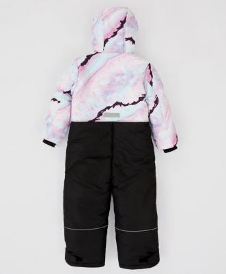 Комбинезон зимний непромокаемый с капюшоном мультицвет, 116, 224BBGA6502 – фото 4