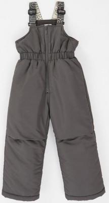 Полукомбинезон зимний водоотталкивающий серый, 128, 224BBGMC6701 – фото 5