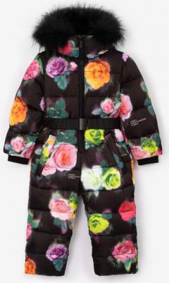 Комбинезон зимний стёганый на искусственном пуху чёрный, 128, 22401GMC6501 – фото 2