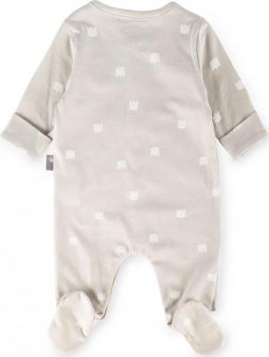 Комбинезон с ножками и откидными манжетами на рукавах Classic Baby, для малышей, белый – фото 11