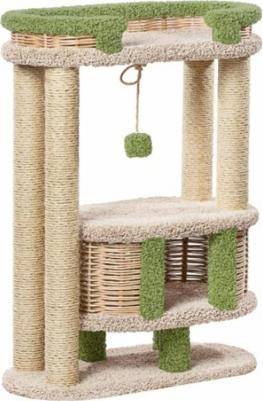 Домик Фидика, молочный, зеленый, 23кг, 110см