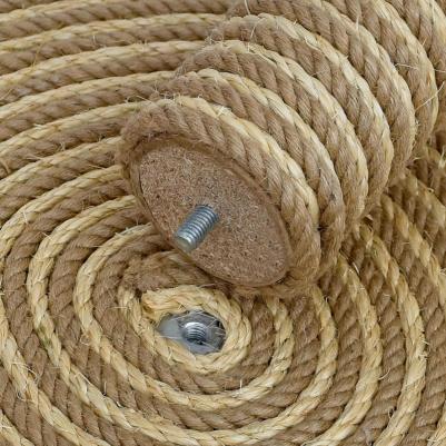 Когтеточка Эспирал, джут, сизаль, 32х32х42 см – фото 2