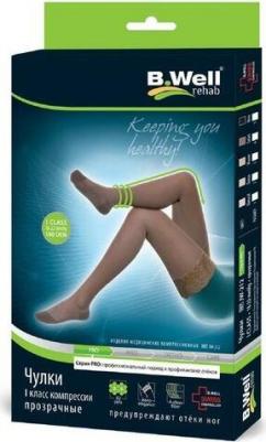 Чулки компрессионные 1 класс компрессии JW-212 Nero р.2 – фото 1