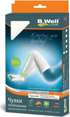 Чулки компрессионные, JW-214, I класс, 18-22 mmHg (5, White) – фото 5